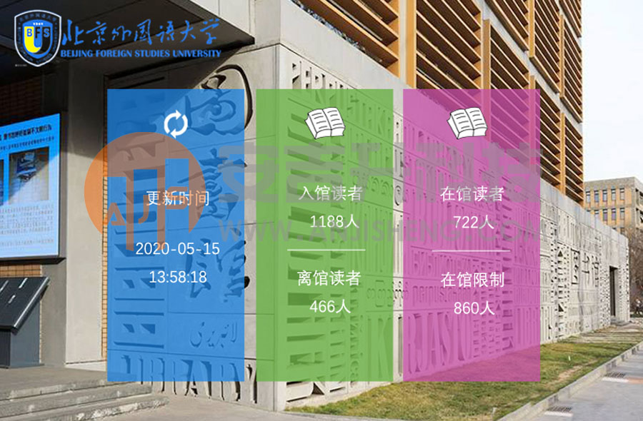 北京外國語大學(xué)采用我司客流統(tǒng)計(jì)系統(tǒng)(圖1) 北京外國語大學(xué)采用我司客流統(tǒng)計(jì)系統(tǒng)(圖1)